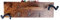 KingPoint Support mural en bois pour guitare avec support de médiator et 3 crochets métalliques pour guitare électrique, guitare acoustique