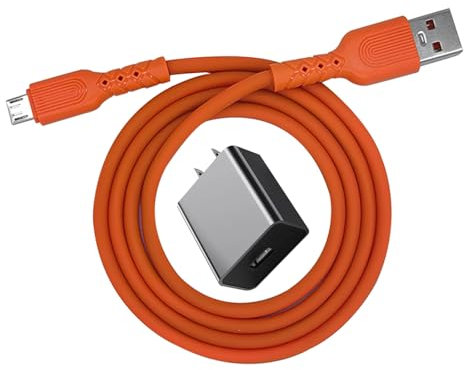 Charger for ADT/Ring/Aiwit Doorbell Camera, Charging Cable Cord with Power Adapter