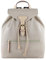 bugatti Ella Rucksack Damen Klein, Frauen Tagesrucksack, Arbeitsrucksack Alltagsrucksack in beige