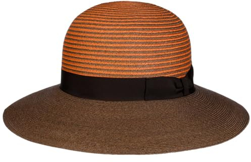 LIERYS Schlapphut Damen Made in Italy Mehrfarbig gestreift Hanfhut Nachhaltig Frühjahr Sommer