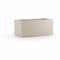 Starwax Maceta Blanco Rectangular 80 cm