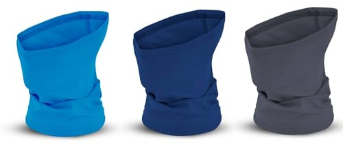 Hilltop 3 x Motorrad Multifunktionstuch, Schlauchtuch, Sport-Halstuch, Bandana / 3-er Set in aktuellen Designs, 3er Set:Honey Premium