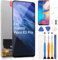 Para Xiaomi Poco X3 Pro LCD Display, para Poco X3 Pro M2102J20SG, M2102J20SI Reemplazo de la Pantalla Táctil Digitizer Full Assembly con Herramientas (6.67, Negro)