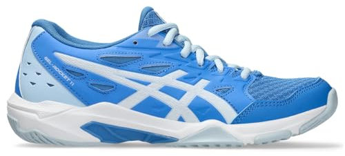 ASICS Gel-Rocket 11, Sneaker Mujer, Costa Azul/Blanca, 41.5 EU