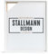 Stallmann Design Schattenfugenrahmen für Keilrahmen | 100x100 cm | weiß | MDF Rahmen für Leinwände mit außergewöhnlicher Tiefenwirkung (40mm) | mit Montagezubehör | ohne Glas und Rückwand