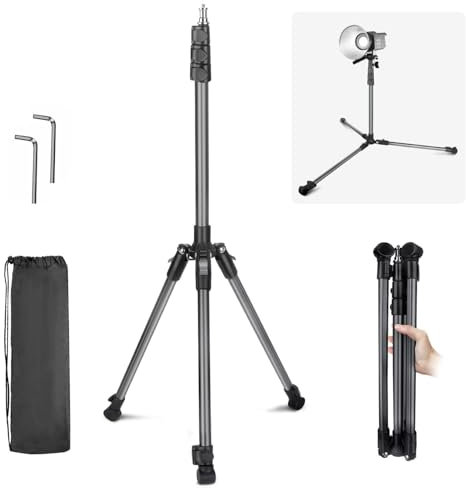 JEBUTU Portable Light Stand 2m/78in