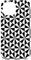 Hülle für iPhone 15 White Black RectangleTriangle Honeycomb Art Deco Pattern