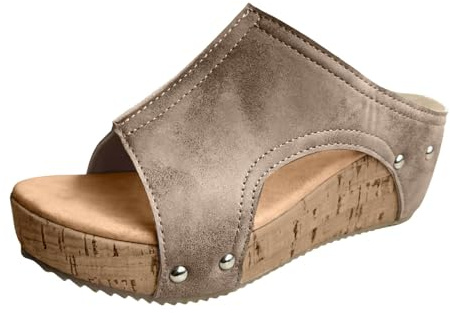 Allbestop Chaussures Femme, Sabots Femme Sandales Compensées Mules et Sabots Chaussure Compensee Talon Sexy Sandales