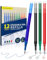 GutSache 12x Radierbare Ersatzminen für Pilot FriXion Ball & Clicker & Eberhard Faber Stifte, Thermosensitive Tintenpatronen, Bunte Radierbare Gelschreiberminen, Radierbare Tintenrolle, 4 Farben