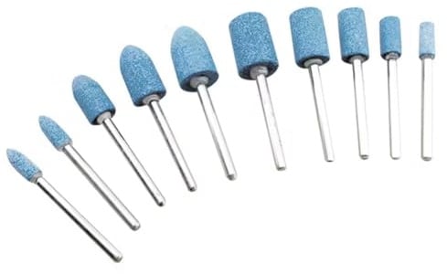 Cvoepobey 10pcs Polishing-Head Wheel-Head Abrasive Mounted for -Rotary Power Tool Electric Grinding Stone -Accessories