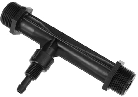 Supvox Venturi Injektor für Bewässerung, 3/4 Zoll, Schwarz, Kunststoff
