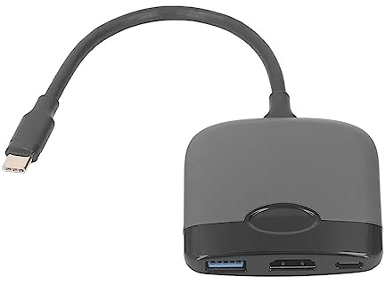 ZLXCAOB USB-C-zu-HD-Multimedia-Schnittstellenadapter für Spielekonsole für OS-Laptop für Android-Tablet-PC 55 W Typ-C-PD-Dockingstation