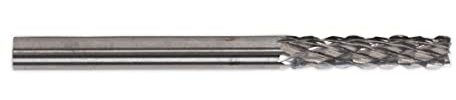 Sealey MCB003 Pack of 3 Micro Carbide Burr Cylinder With End Cutter 3mm