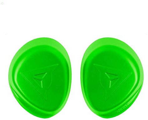 Dainese Motorrad Ellbogen Slider, fluo-Grün, Größe N