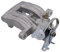 BESTPRICE 1x Pinza freno posteriore sinistra con freno di stazionamento integrato Pinza, compatibile con ALFA ROMEO 147 (937_), 156, 166 (936_), GT (937_), LANCIA KAPPA (838_), LYBRA (839_), LYBRA SW