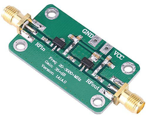 RF Amplifier 35dB Low Noise Wideband Radio Frequency Amplifier Module LNA Amplifier, 20-3000MHz