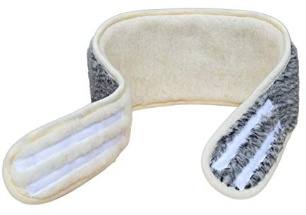Moro-Design Lammwolle Nierengurt Nierenschutz Nierenwärmer Lammfell Übergröße von XS bis 5XL (L)