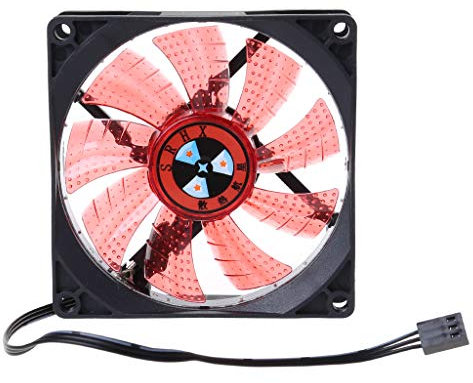PC Fan Case Fan LED Light 3 Pin 90 mm PC Desktop Computer Case Cooling Fan Low Noise 9025