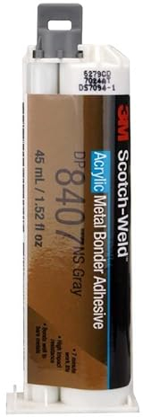 Colle bi-composant acrylique 3M DP8407NS - gris - cartouche de 45 ml