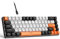 MageGee Tastiera Meccanica Gaming | MK-Box Tastiera Gaming 60% Meccanica | USB, Anti-ghosting, Tastiera Retroilluminata LED RGB (Nera) (Bianco)