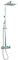 Wirquin 60723568 Colonne de douche Monza Touch avec mitigeur mécanique 1 jet, chromé