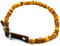 Bernsteinkette für Hund - Bernsteinhalsband für Hund - Natürliche Baltische Bernsteinperlen (45-50cm)