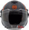 BHR Casco Jet Doppia Visiera 830 FLASH, Casco Scooter Omologato ECE 22.06, Casco Moto Jet Leggero & Confortevole con Visiera Interna Parasole, Cool Black (Opaco), XL