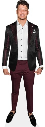 Patrick Mahomes (Blazer) Pappaufsteller lebensgross