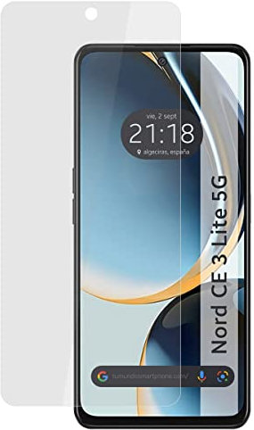 Tumundosmartphone Protector Pantalla Hidrogel Mate Antihuellas para Oneplus Nord CE 3 Lite 5G