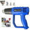 Heat Gun 2000W Hot Air Gun 2m Cable with 4 Nozzles, Multi-purpose Tool for Home DIY Stripping Paint and Varnish, Curing Glues, Dual Temperature 300℃ / 600℃, Easy to Operate