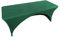 SPOUR Strechhussen, Stretch Tischdecke, Hussen Bierzeltgarnitur Stretchhussen, Spandex Tight Fit, rechteckige Tisch Cover-dj, Messen, (GrüN,153x74x76 cm)