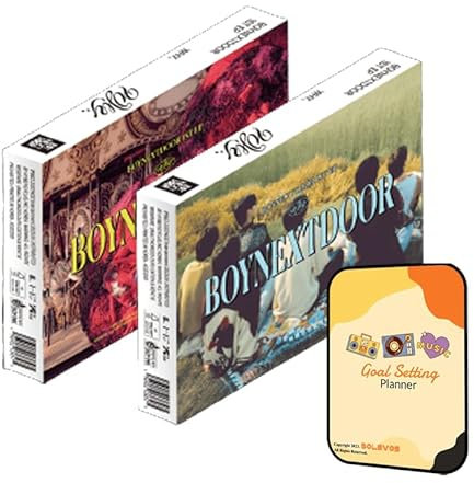 BOYNEXTDOOR Album - WHY.. DAZED ver. + MOODY ver. 2 Albums Set+Pre Order Benefits+BolsVos Exclusive K-POP Inspired Digital Planner, Sticker Pack for Social Media