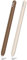 NIUTRENDZ Lot de 2 coques de protection ultra fines en silicone pour stylet Apple 2ème génération Beige + marron