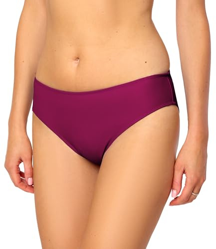 Bellivalini Damen Bikini Slip Badeshorts Badehose Bikinihose Bikini Unterteil VR-Brief-1 (Snob, M)