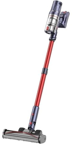 INTETURE 550W/45KPA Aspirateur Balai sans Fil, 60Mins Aspirateur sans Fil Puissant avec Écran Intelligent,Aspirateur Balai Debout et Brosse Anti-emmêlement pour Tapis,Sols Durs,Poils d'animaux