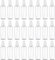 10 x 100ml PVC Spray Top Bottles Airport Airline Approved Compliant