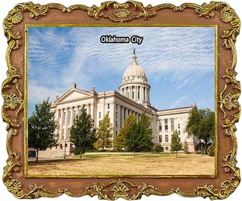 Oklahoma City OK United States Travel Souvenir Kühlschrank Magnet Kühlschrank Dekoration Magnet