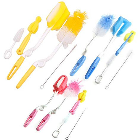 5 boquillas de tetera, tubo de nailon para biberón de leche para bebé