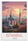 KmoNo Istanbul (2) 30 x 45 cm, Wanddekoration, Gemälde, Leinwand, Wandkunst, Wohnzimmer, Poster, Schlafzimmer