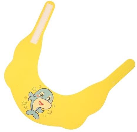 GREENADSCAPE Haarwaschvisier Für Kinder Verstellbare Kopfschutzhaube Zum Baden Schützt Gesicht Bei Haarwäsche