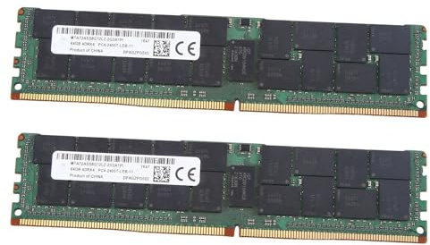 Gisoanudt 2X para MT 64GB DDR4 Servidor RAM Memoria 2400MHz PC4-19200 288PIN 4DRx4 RECC Memoria RAM 1,2V REG ECC RAM