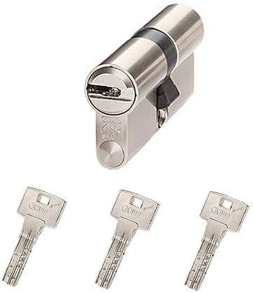 Doppelzylinder Türschloss für ABUS Bravus 2500 MX | Sicherheitszylinder mit Magnet-Technologie | Höchster Kopierschutz | Not - und Gefahrenfunktion | 3 Sicherheitsschlüssel + Sicherungskarte (30/35)