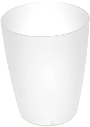 Buchsteiner Mehrweg-Becher 200 ml aus Kunststoff - Set mit 20 Stück | Trinkbecher | Spülmaschinenfest | Natur