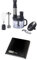 Salter Blender & Scale Set -5 in 1 Blend & Prep Food Chopper/Immersion Stick Blender with 2 Speed Settings, Stainless Steel Blades, Arc Digital Kitchen Scales with Tare Function, 1500W