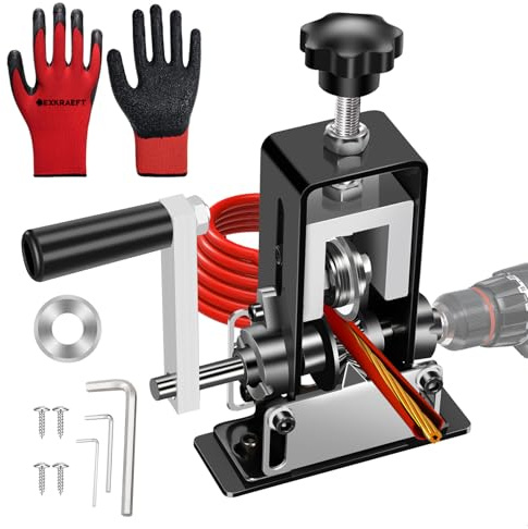 EXKRAEFT Manual Wire Stripping Machine Gauge Wire 0.06-1''