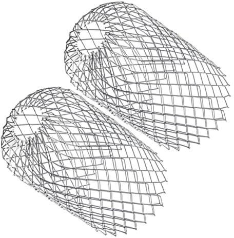 DIYEAH 1set Roof Gutter Guard Filter Strainer Mesh for Water Drainage and Debris Prevention Outdoor Guttering Systems 2pcs