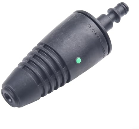 Testa di ricambio per ugello turbo rotante per idropulitrice, materiale PA66+GF, pressione massima 130 bar, per LAVOR, per COMET e per apparecchiature elettriche VAX Outdoor