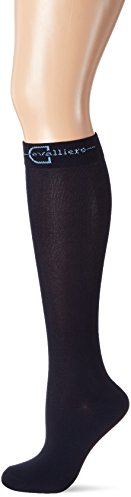 Covalliero Grado Calze da Equitazione da Donna, Donna, Reitstrümpfe Grado, Blu (Nightblue), 37-39