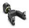 Gravity GS 01 WMB - Neck Hug Wandhalter für Gitarren, Gitarrenhalter, für die Wand, schwarz