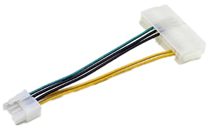 TuToy ATX Netzteil 20Pin + CPU 4Pin Zu Exp Gdc 8Pin Netzteil Adapter Konverter Kabel